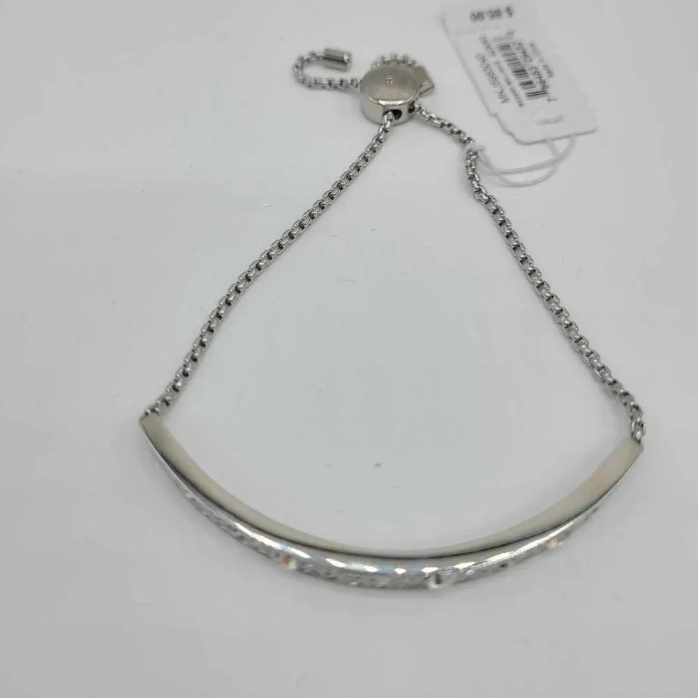 Michael Kors Modern Brilliance Silver Crystal Bracelet NWT!  NEW!